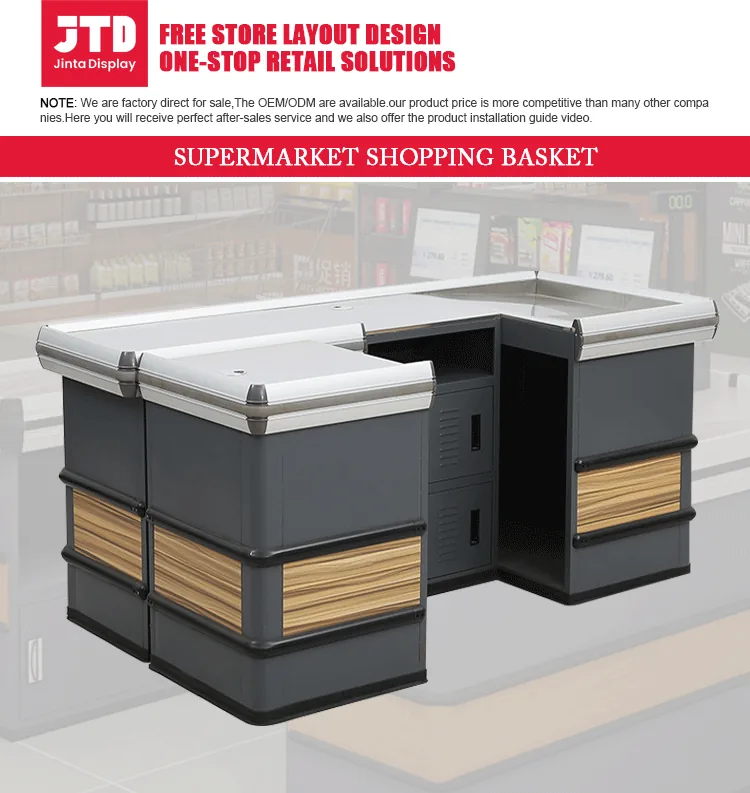Supermarket Checkout Counter, 1800 x 600 mm