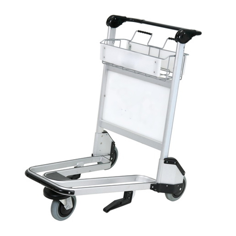 Airport Luggage Trolley With Hand Brake