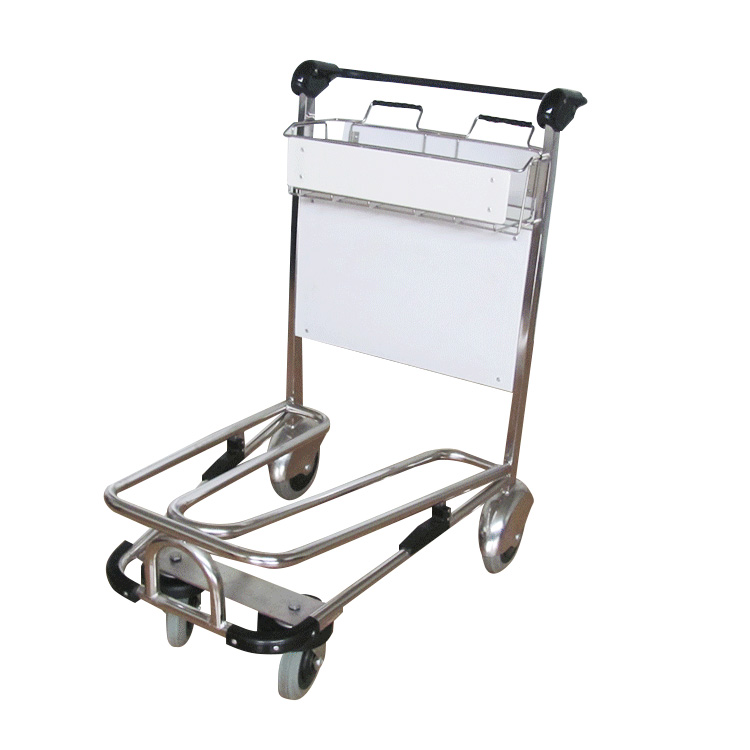 Airport Luggage Trolley With Hand Brake image 4