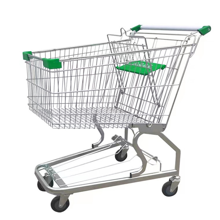 German Style Metal Shopping Trolley