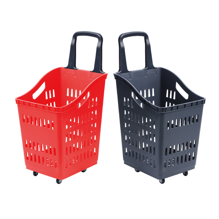 60L Plastic Shopping Basket image 5