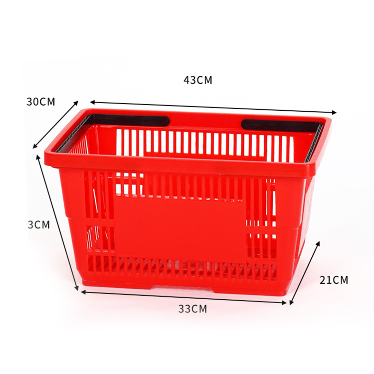 Portable Plastic Shopping Basket image 5