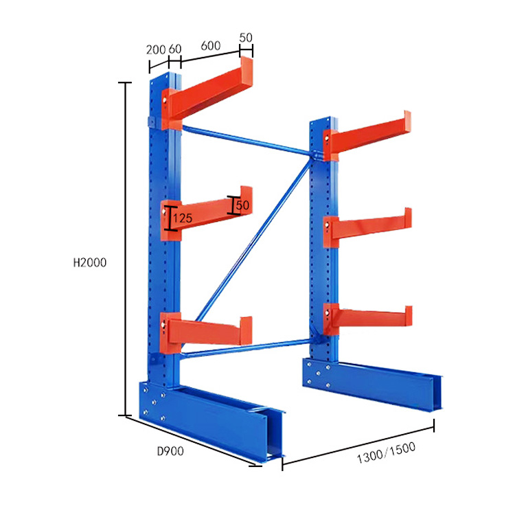 Warehouse Storage Cantilever Rack image 2