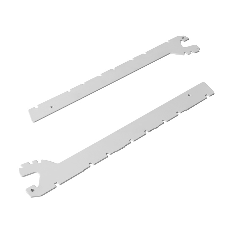 S50 Metal Gondola Shelving, Single Sided Bay image 4