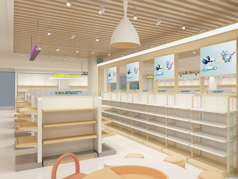 Baby Store Display Shelving – Britain