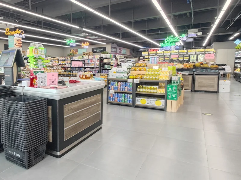 Chang Ke Long Chain Supermarket Shelving – China