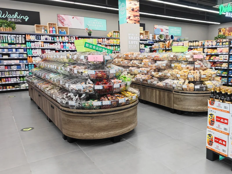 Chang Ke Long Chain Supermarket Shelving – China