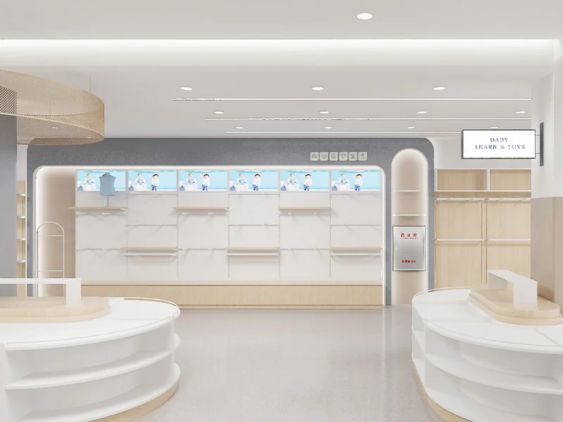 Children's Clothing Store Display Shelving – China