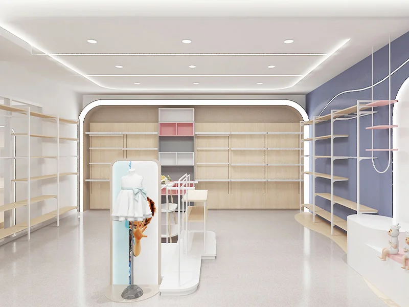 Children's Clothing Store Display Shelving – China