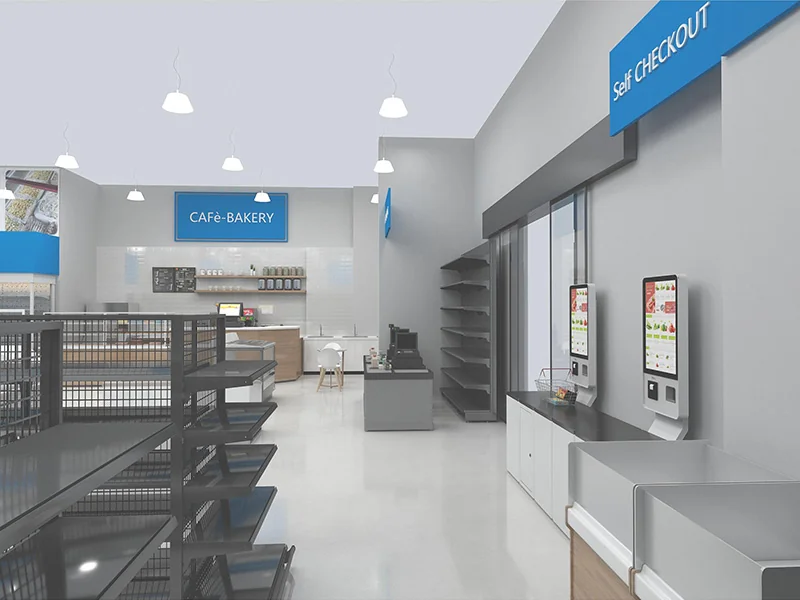 Department Supermarket Gondola Shelving Fit-Out – Saudi Arabia, JTD Jinta Display