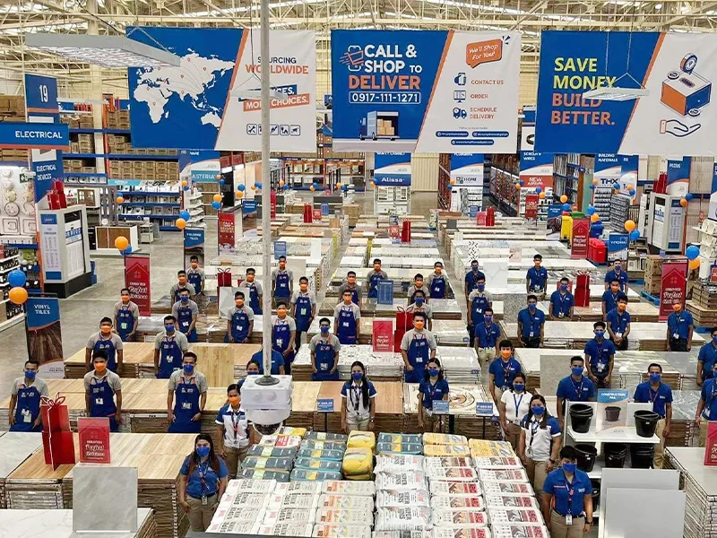 Warehouse-Type Heavy-Duty Supermarket Racking – Philippines, JTD Jinta Display